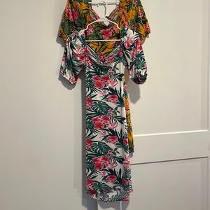Floral summer dress